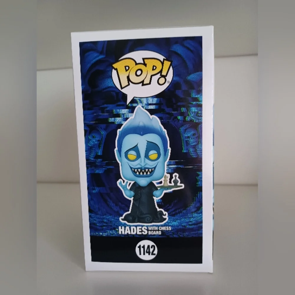 Disney Villains Hades With Chess Board 1142 Vinyl Figure Funko Pop Toy